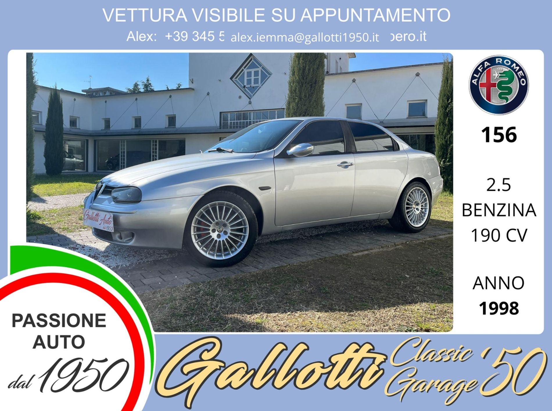 ALFA ROMEO 156  - Gallotti Auto